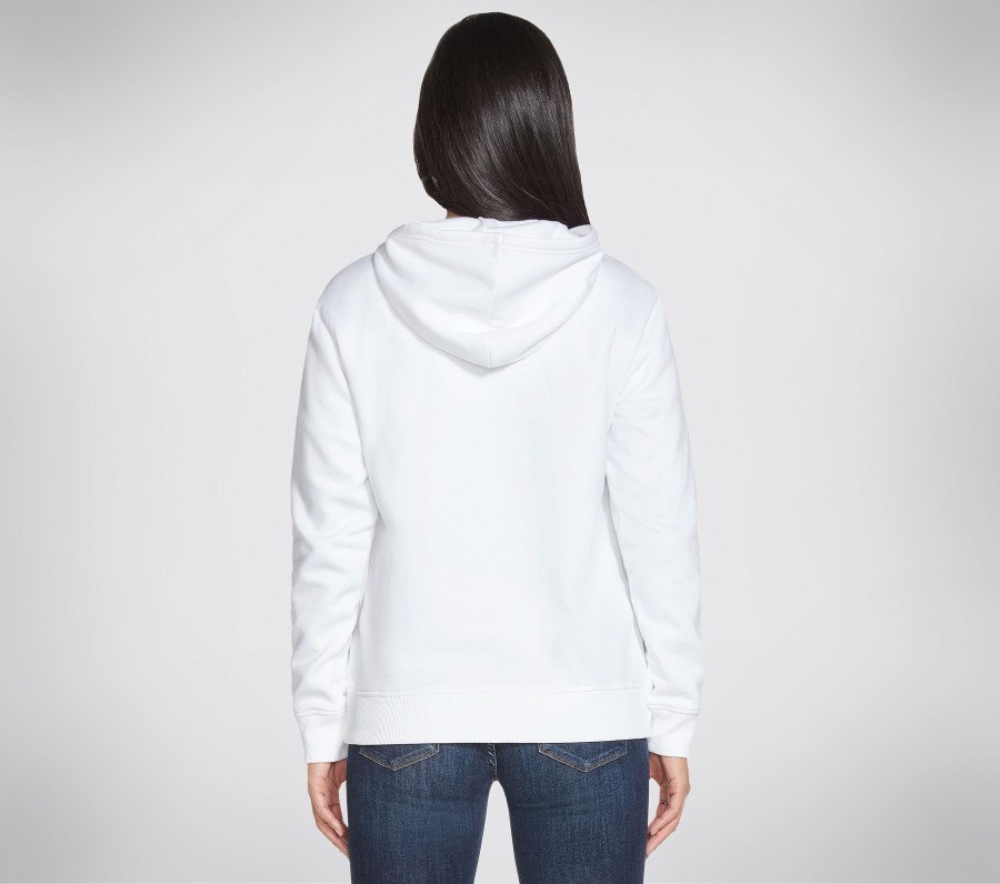 Damen SKECHERS Oberteile | Go Lounge Stack Logo Pullover Hoodie