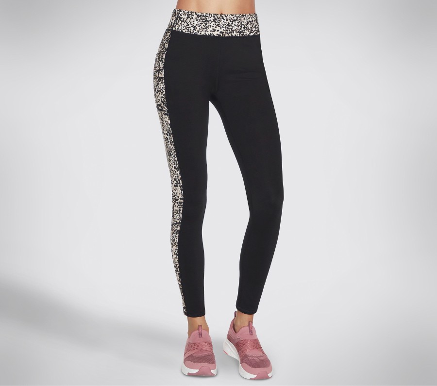 Damen SKECHERS Hosen | The Gostretch Mini Cheetah 7/8 Hw Legging